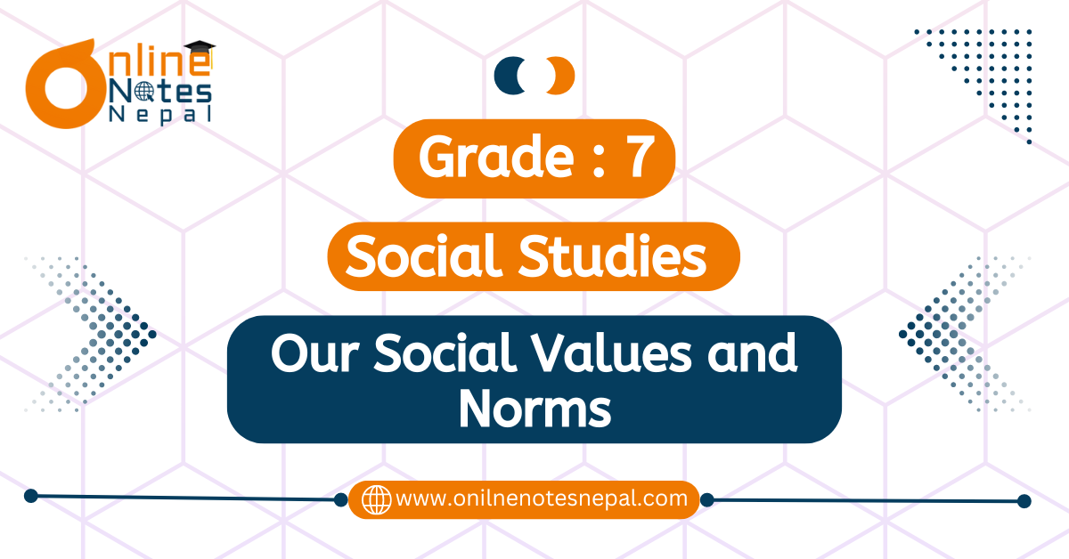 Our Social Values and Norms Grade 7 Social Studies